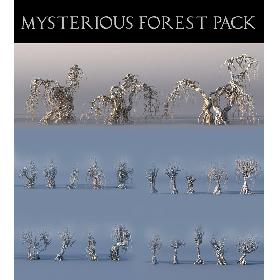 3D model Mysterious Forest Pack 22